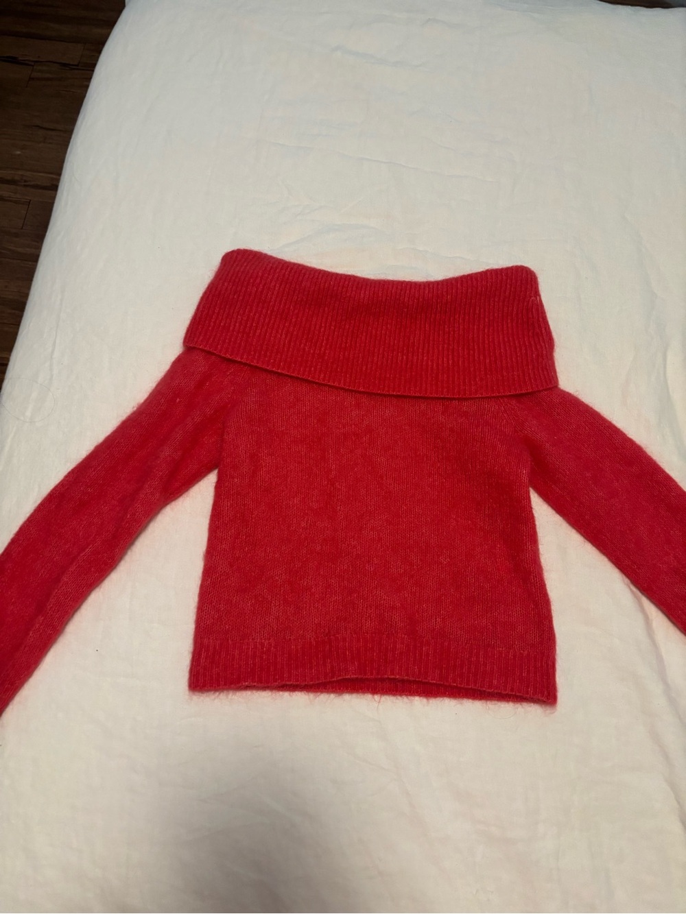 Sezane Foldover Sweater